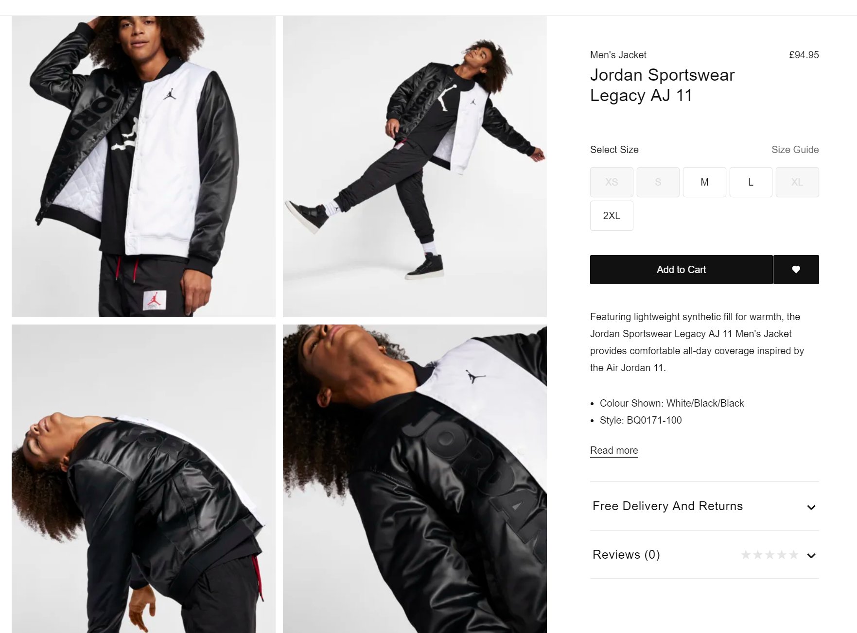 jordan sportswear legacy aj11 jacket