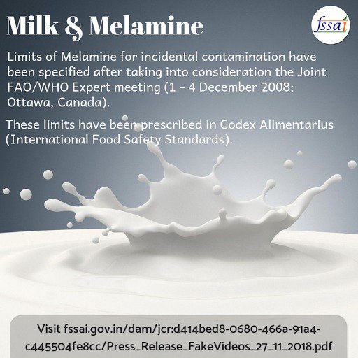 Melamine Milk