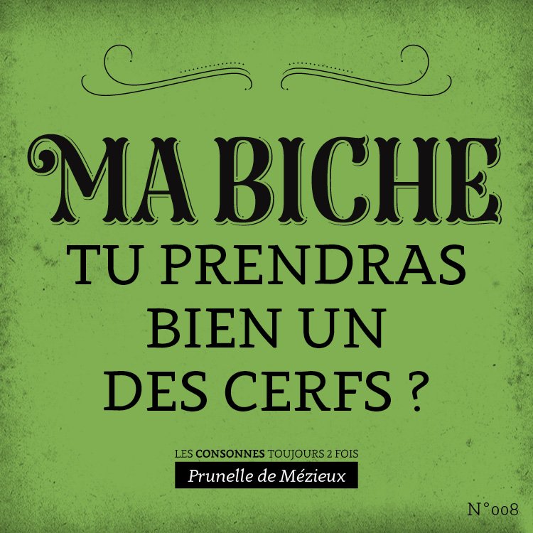 Retrouvez les bons mots de Prunelle de Mézieux dans son livre "Les Consonnes toujours 2 fois" et sur prunelledemezieux.fr
#livre #humour