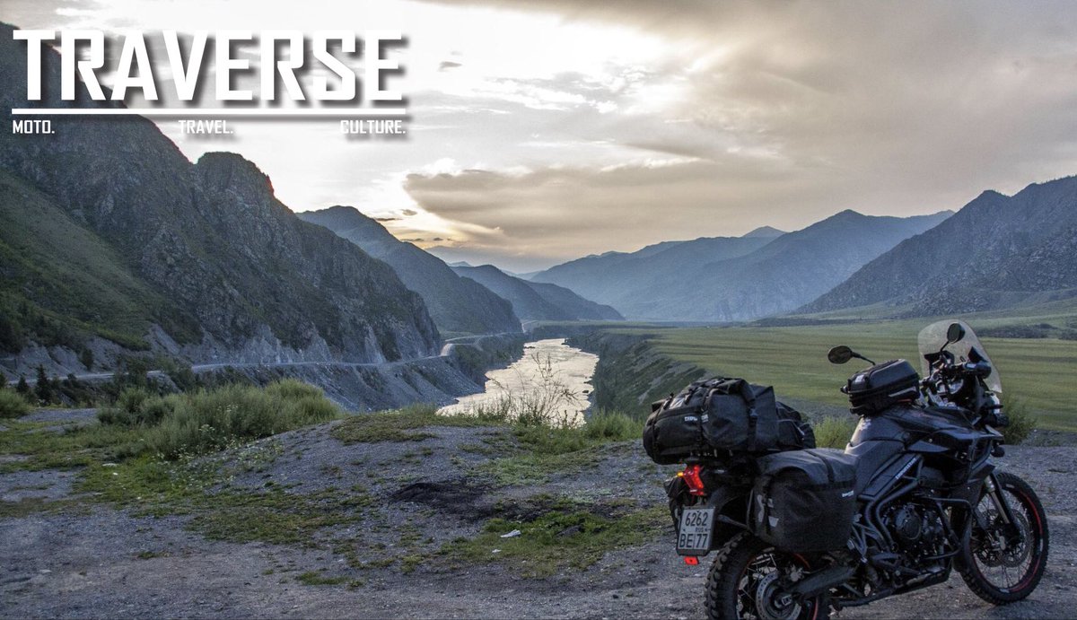 TraverseMag's tweet photo. Mike Bibichkov takes us through Russiaβs Mountains of Gold ... Traverse issue 08 - https://t.co/MSxuD8zIZY
#moto #travel #culture
#motorcycle #traveller #adventure #explore #discover #russia #mountains #siberia #unesco #environment #heritage #traverse #traversemagazine https://t.co/baADsQrX8b