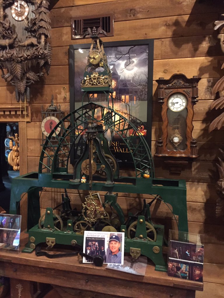 Champsclock's tweet photo. @amblin @housewithaclock @eliroth #ChampsClockShop  part of our permanent HouseWithAClock display. https://t.co/GKvnoOrBey