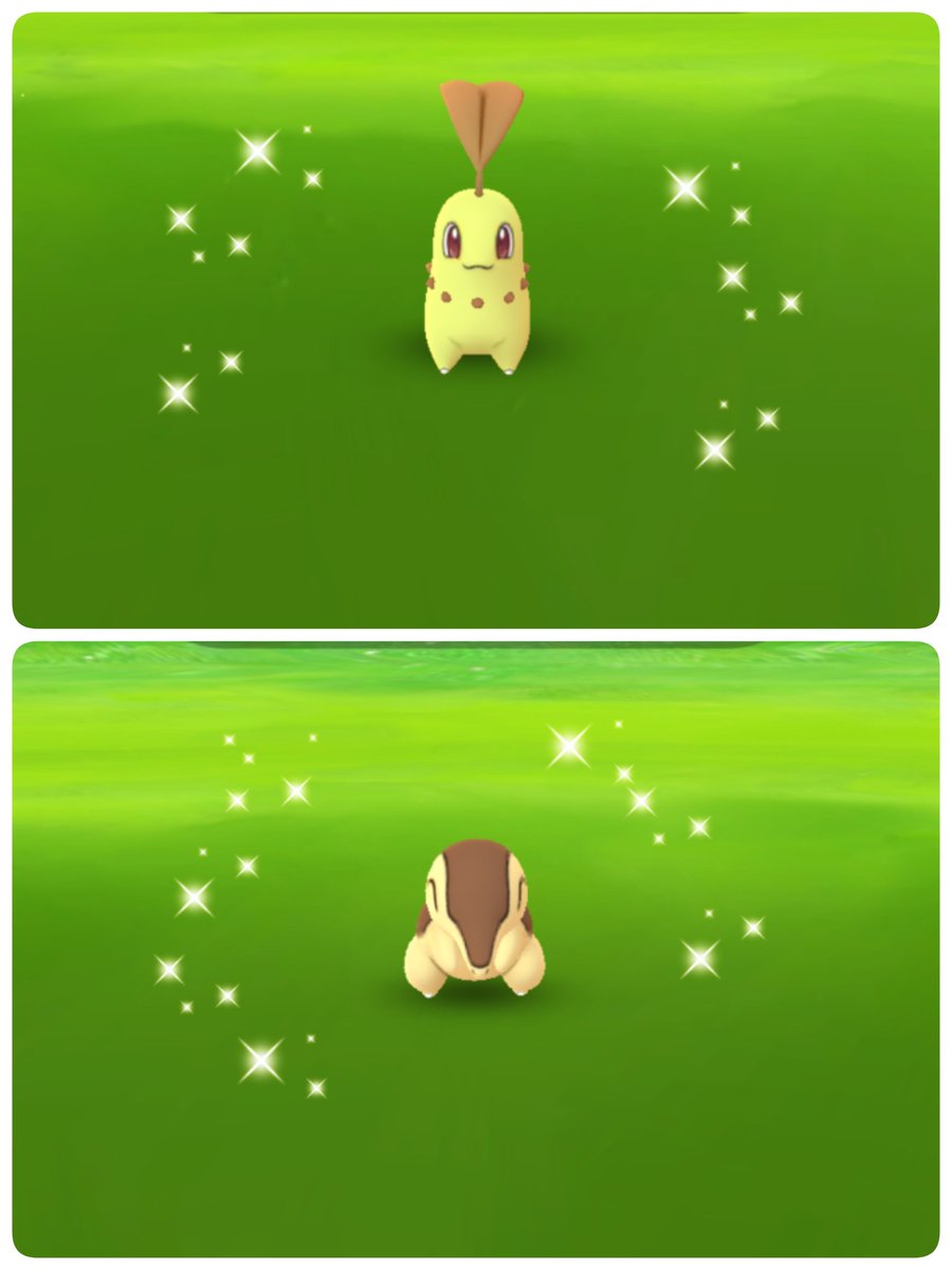 たむりん ポケモン O W O Pa Twitter えーと 今日は ルージュラ大量発生の日 でしたかね W てくらいルージュラいたんだけど 笑 色チコリータと色ヒノアラシget でもお目当ては ピカとミニリュウとメリープ W 明日までだっけ 出る