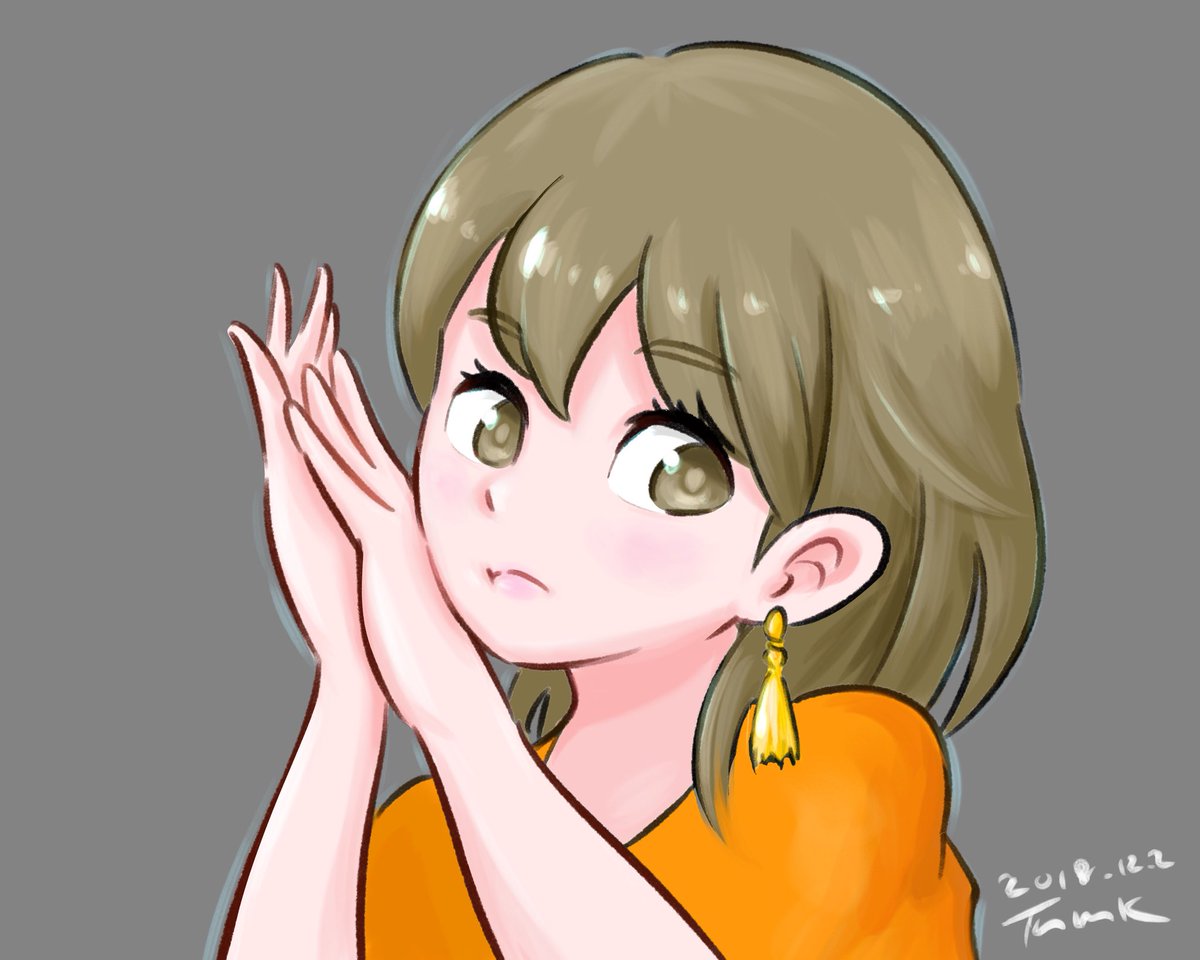 ざらざら鉛筆の線画とアクリルブラシの塗り イラスト 創作 女の子 メデ ツネモクのイラスト ざらざら鉛筆の線画とアクリルブラシの塗り イラスト 創作 女の子 メデ ツネモクのイラスト