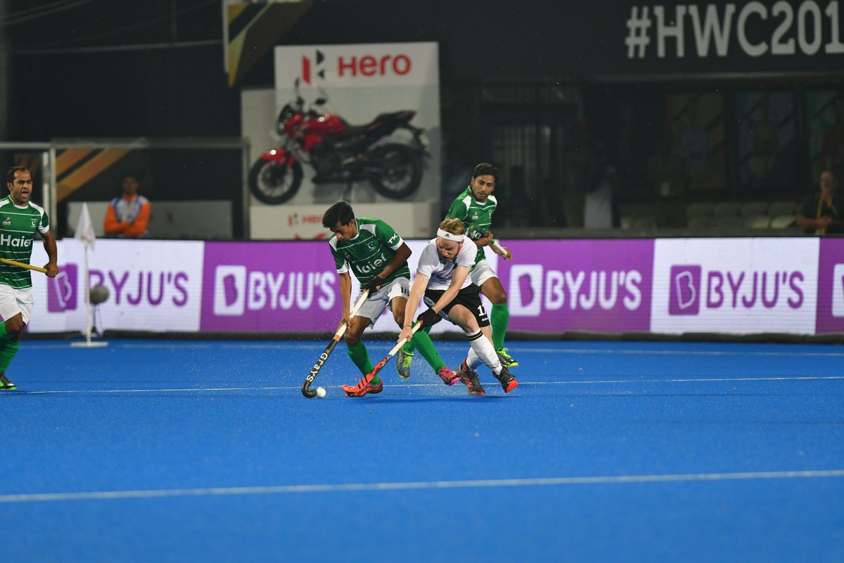 hockey_indian's tweet photo. The Group D encounter between Pakistan @PHFOfficial and Germany @DHB_hockey at the Hockey World Cup was played with safety-first approach. Detailed report https://t.co/SoTwqDPa36
#hwc2018 #HockeyWorldCup2018 #HockeyWorldCup #Odisha2018
#DilHockey #PakvGer #PAKvsGER https://t.co/uJoaqFIXZV