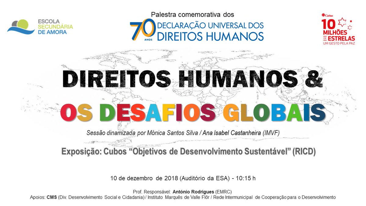 #StandUp4HumanRights
#DefendaOsDireitosHumanos
#ApoieOsDireitosHumanos
#ODS2030
#UmGestoPelaPaz
#EMRC