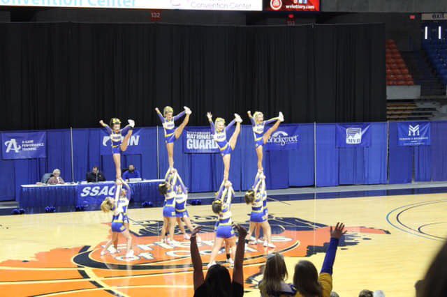💙💛Logan Wildcats- AA💛💙
So proud of the Logan Cheerleaders! They hit a fabulous routine today with zero deductions. 3rd Place in a very tough AA division is something to be proud of. Can’t wait to see what this team does next year! <a href="/LoganHigh_Cheer/">Logan Cheer 💙💛</a> <a href="/WVCheerUpdates/">WV Cheer Updates</a>