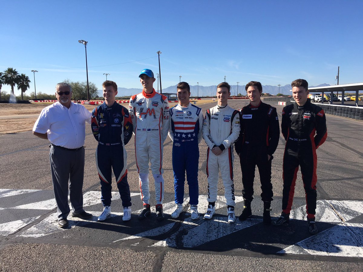 USF2000's tweet photo. Congratulations to all of the outstanding drivers competing in the #MRTIShootout. These six drivers will continue on into the qualifying session, coming up shortly!

#MRTI I #RoadToIndy l #TeamCooperTire https://t.co/lmGbjJeNbN