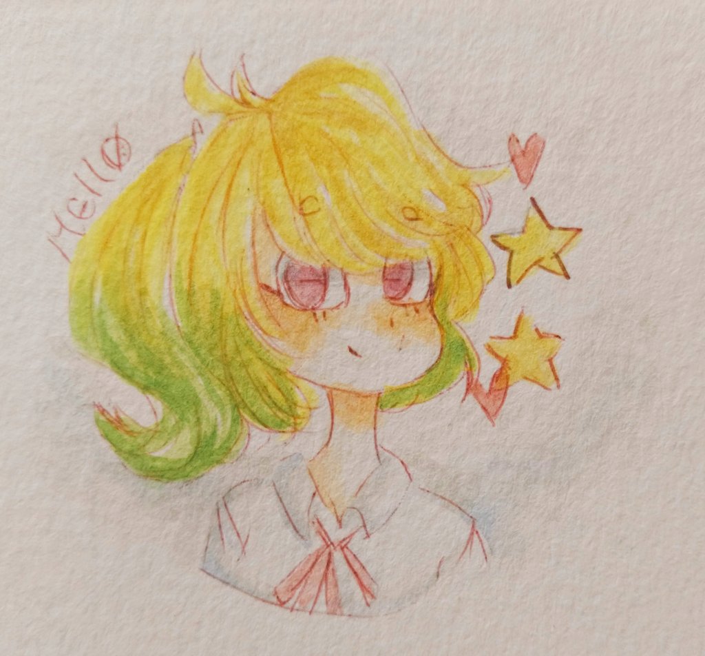 Just_Mellouwu's tweet photo. Primer dibujo del domingo 🌻
Chica bb ✨💕 #FHS #FNAFHS 
@edd00chan https://t.co/gP5LPdhcaY