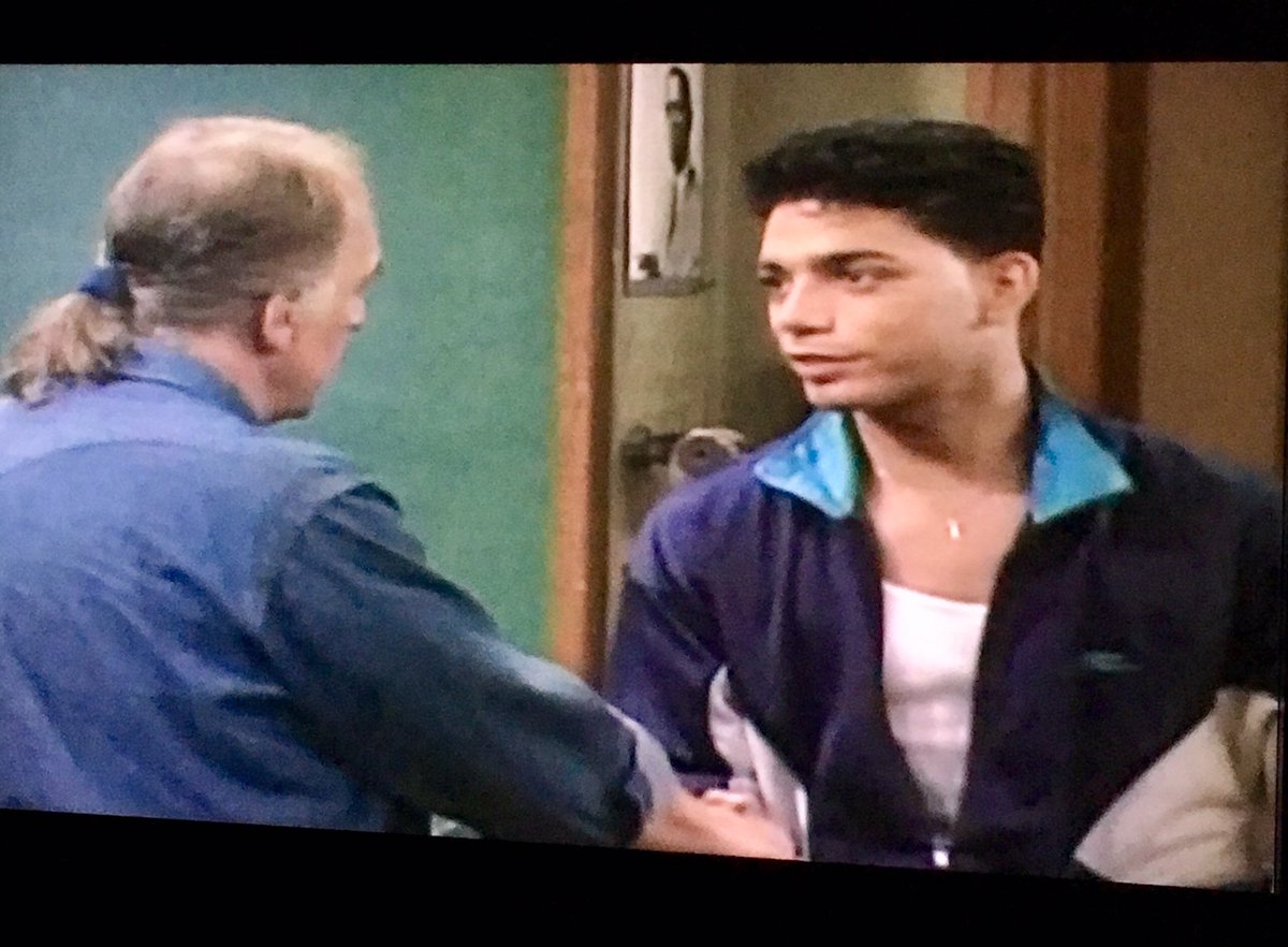 whyamaya's tweet image. Going “Back to School” with @theRealMikeDelo’s first appearance on #HeadoftheClass. I can still remember gawking at my screen just like the girls are doing here! 😂 #antennatv