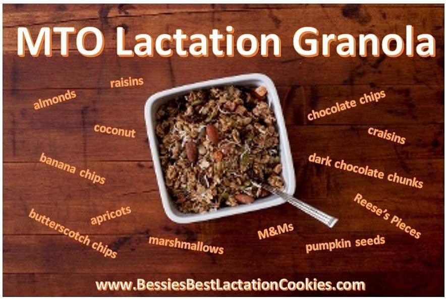Bessies_Best's tweet photo. Want to #MakeMoreMilk your way? Why not try creating your MTO granola. 4 mix ins are included! https://t.co/9veFgCu0Se