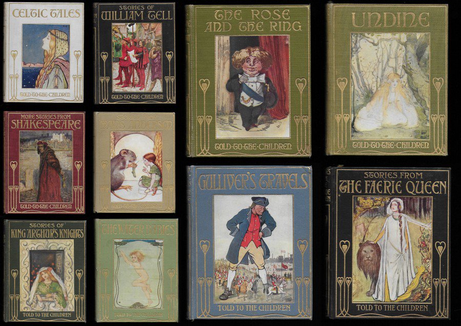 We have many titles from the delightful illustrated Edwardian series 'Told to Children' currently in stock. #Christmas #giftideas