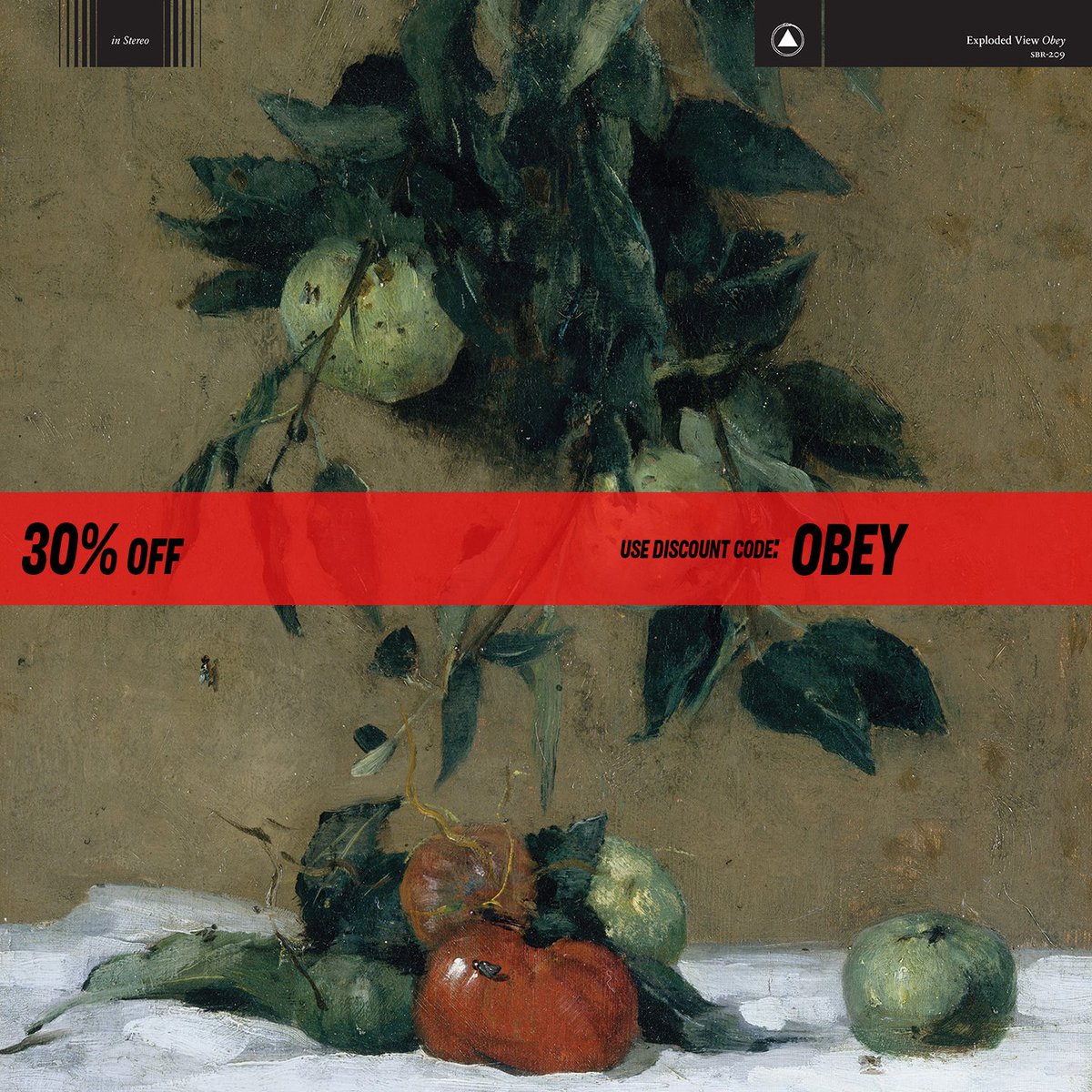 SacredBones's tweet image. Today's daily deal is @ExplodedViewBnd's 'Obey.' Take 30% off by entering code OBEY at checkout: ow.ly/vWkS30mUn82