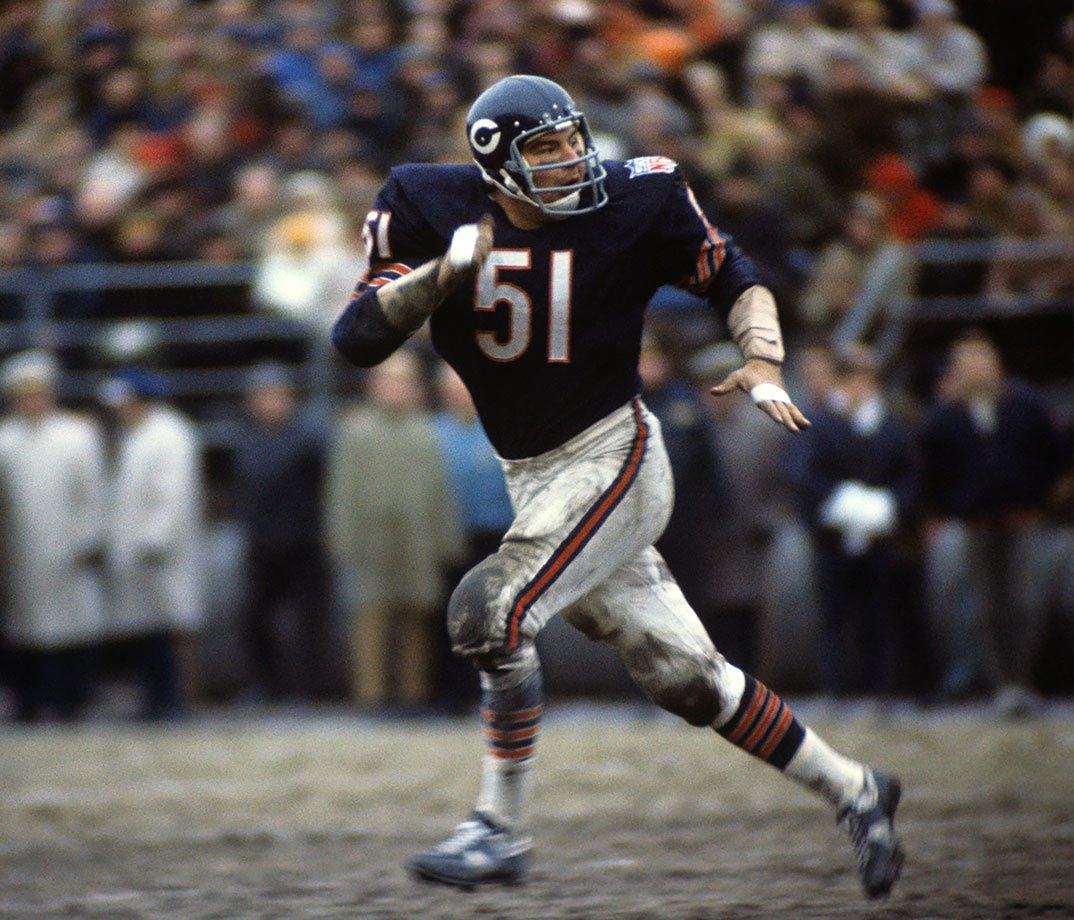 Happy 76th bday to Hall of Famer Dick Butkus! Dude was a beast! 