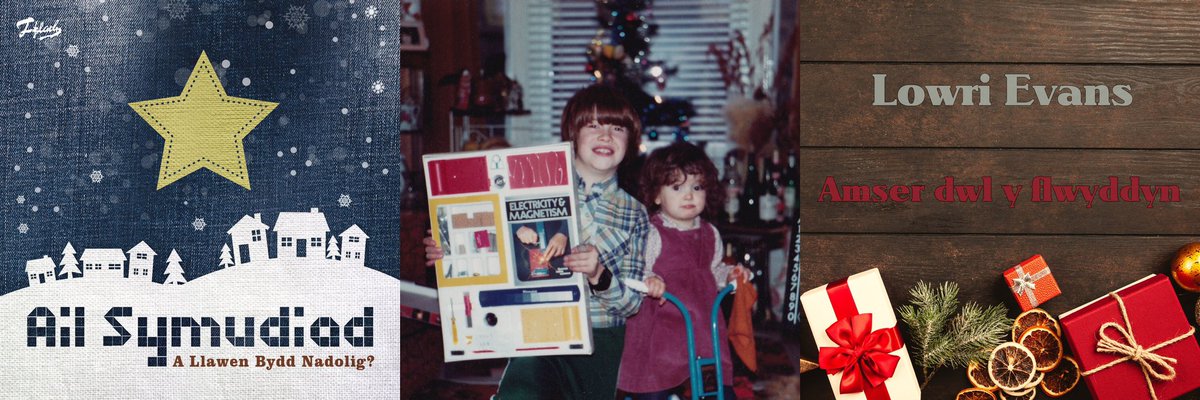 PYST (@pystpyst) on Twitter photo 🎄TAIR SENGL NADOLIG ALLAN DDYDD GWENER! <a href="/AilSymudiadBand/">Ail Symudiad</a> ‘A Llawen Bydd Nadolig?’ ar <a href="/fflachcyf/">fflachcyf</a>, Betsan (@celfcalon) ‘Cofia’ ar Recordiau <a href="/Sienco/">Angharad Jenkins</a> a <a href="/LowriEvansMusic/">Lowri Evans</a> ‘Amser Dwl y Flwyddyn’ ar Recordiau Shimi 🎄 🎄TAIR SENGL NADOLIG ALLAN DDYDD GWENER! <a href="/AilSymudiadBand/">Ail Symudiad</a> ‘A Llawen Bydd Nadolig?’ ar <a href="/fflachcyf/">fflachcyf</a>, Betsan (@celfcalon) ‘Cofia’ ar Recordiau <a href="/Sienco/">Angharad Jenkins</a> a <a href="/LowriEvansMusic/">Lowri Evans</a> ‘Amser Dwl y Flwyddyn’ ar Recordiau Shimi 🎄