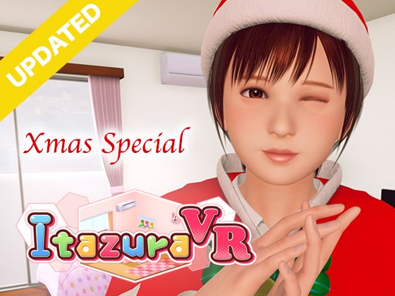 GoImagineVR's tweet photo. Xmas Update added to #ItazuraVR !

https://t.co/RHQviln6FE

・Xmas event added
Visit her in December to trigger a Xmas event. You can receive Santa costume.
・Added a feature to skip daily events
・Added an Auto-H scene and grinding movement features

#AdultVR #REAL #VR https://t.co/QOxKeBvC3U