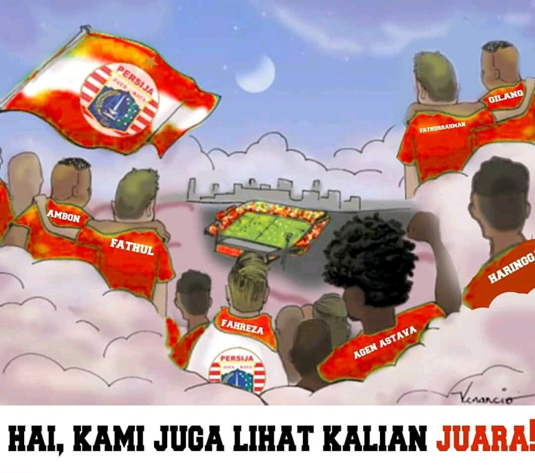 Dan untuk semua rekan-rekan the Jakmania lain yang telah mendahului. Doa terbaik untuk semuanya. 🙏👆 #PersijaJuara

Cr : Uploader