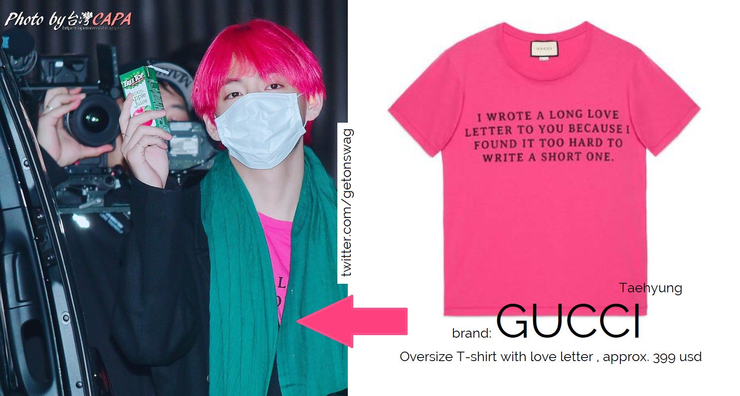 Controversial Mandated Abandonment Beyond The Style ✼ Alex ✼ on Twitter: "requested GUCCI Love Letter Print T- Shirt pink TAEHYUNG #BTS 181207 airport #TAEHYUNG #태형 #방탄소년단 https://t.co/HoyNoQ0a2O" / Twitter Controversial Mandated Abandonment Beyond The Style ✼ Alex ✼ on Twitter: "requested GUCCI Love Letter Print T- Shirt pink TAEHYUNG #BTS 181207 airport #TAEHYUNG #태형 #방탄소년단 https://t.co/HoyNoQ0a2O" / Twitter