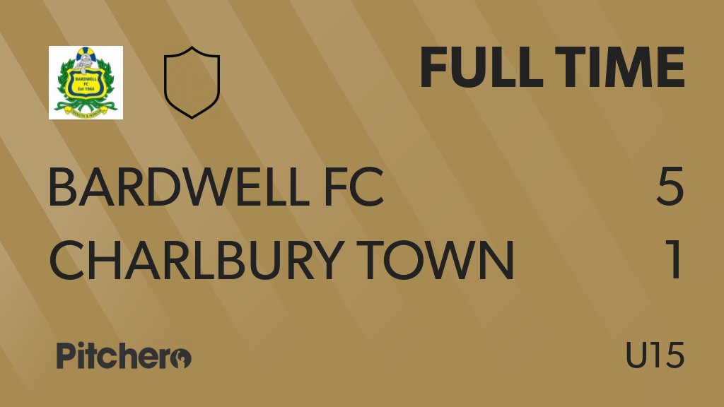 FULL TIME: Bardwell FC 5 - 1 Charlbury Town
#BARCHA #Pitchero
bardwellfc.com/teams/68306/ma…