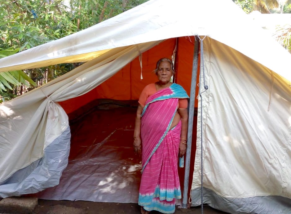 IndianRedCross's tweet image. 23 #KeralaFlood affected families in Alappuzha moved to new shelters being built by #IndianRedCross State Branch, about 224 families will receive shelter support in three worst affected districts through a very challenging operation