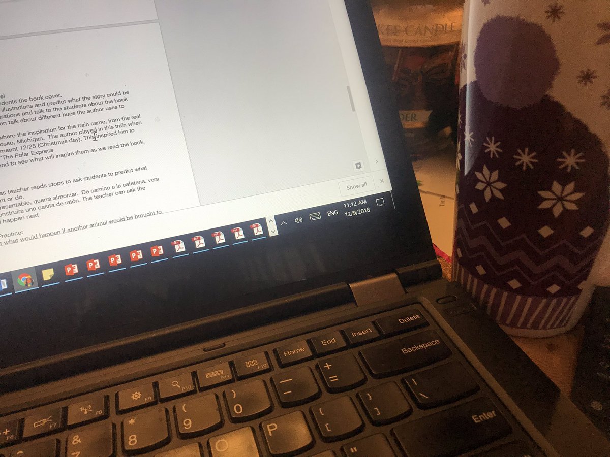 mockkm's tweet image. Working on my last paper for this fall course #tiredteacher #masterscourse #literacyleadership #nnpsproud #icandothis