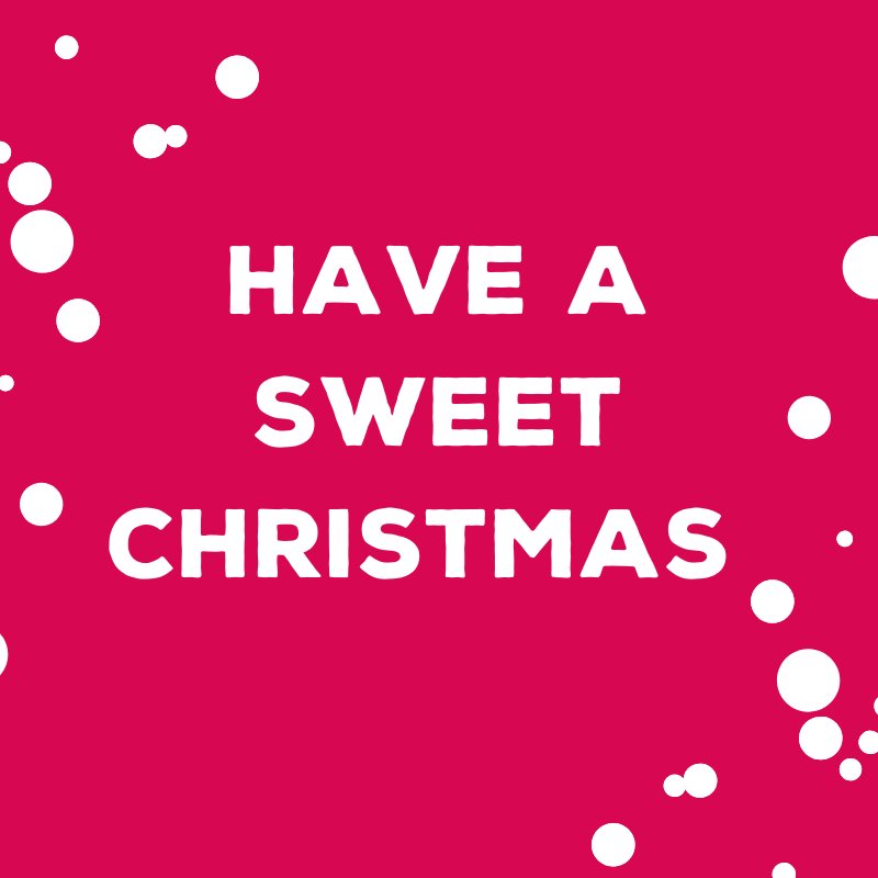 Well Sweeties, that ends our countdown... 🎄🎅

HAVE A MERRY CHRISTMAS FROM EVERYONE HERE AT THE SWEET BEET!

#SweetChristmas