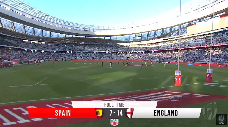 #Leones7s | Estuvimos a punto, pero finalmente <a href="/EnglandRugby/">England Rugby</a> se lleva el 5º puesto con una victoria 7-14 ante los Leones. Los nuestros terminan 6º en <a href="/CapeTown7s/">HSBC SVNS Cape Town</a> ‼️Y FIRMAN EL MEJOR RESULTADO EN LA HISTORIA DEL SEVEN MASCULINO ESPAÑOL‼️ Gran torneo y tremendo esfuerzo 😍🦁
