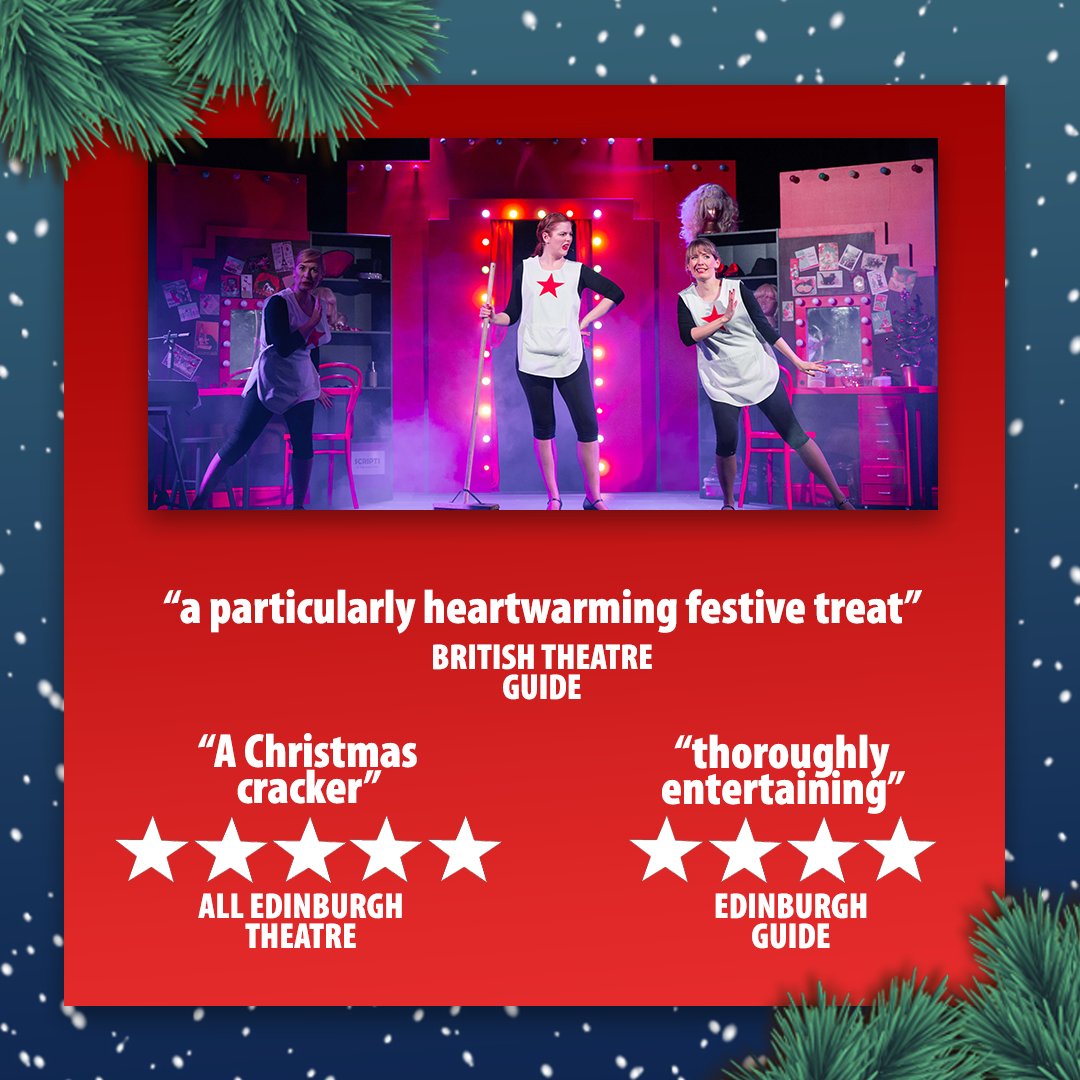 Only 5 shows left! Now is your chance if you wanna grab remaining tix for the 5 star festive smash Doris, Dolly and the Dressing Room Divas!

BOOK NOW: bit.ly/DORISDOLLYXMAS

<a href="/DorisandDolly/">Doris & Dolly Divas</a> <a href="/Rose_Edinburgh/">Rose Theatre</a>