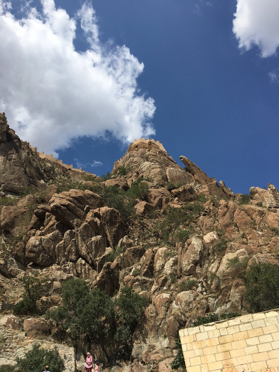 Then following June elections and the aftermath, I did a one-day trip to the central province of Afyonkarahisar (the karahisar meaning black fortress) and walked up hundreds of steps to reach the famous castle. Worth it for the views.