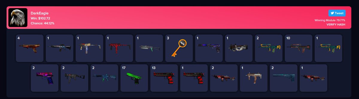 skinbombb's tweet photo. 100$ 💣JACKPOT !! Join here : https://t.co/lDZJsLfUoF https://t.co/hrfn5q0DsR