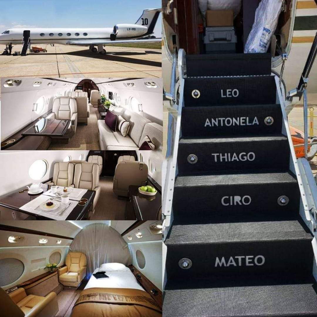 Messi plane