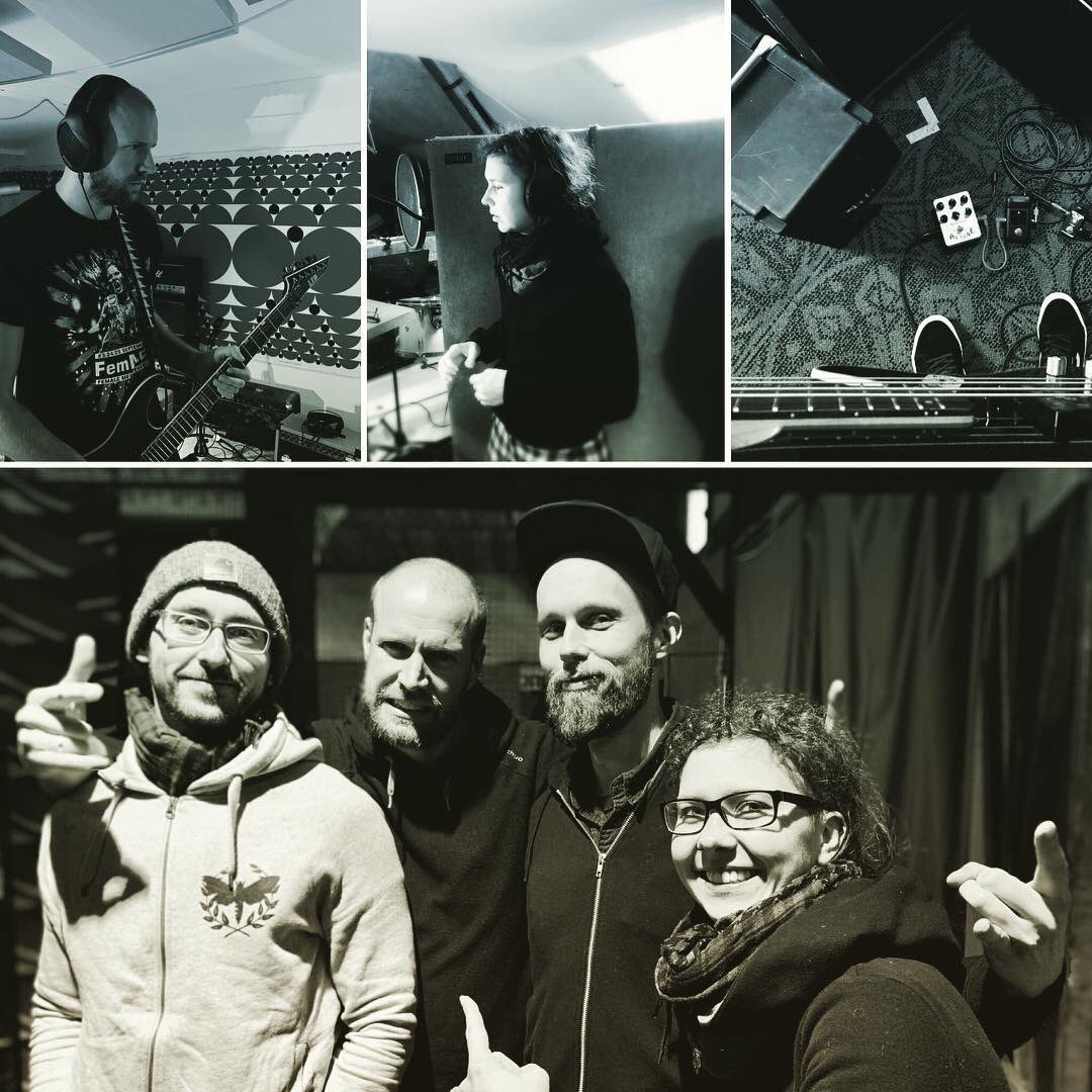 We finished our six days recording session @ Tonmeisterei Oldenburg for the upcoming album... We are already totally happy with the outcome but can‘t wait for the mix and mastering. More infos will follow the next weeks... be curious!!!