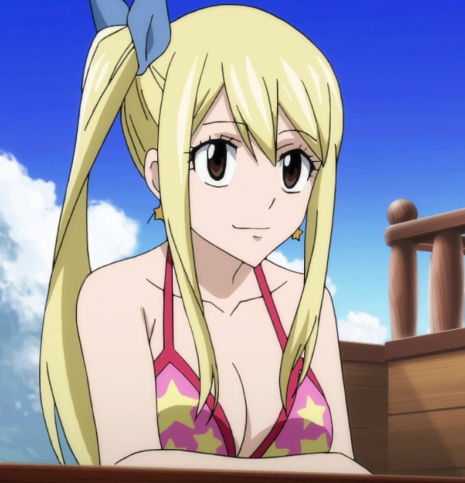 I watched Fairy tail Episode 287 Lucy Heartfilia Pic set 2pic.twitter.com/W...