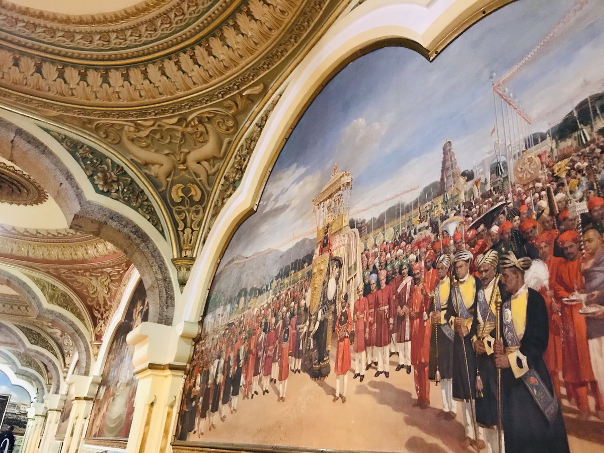 PuneethaRaj's tweet photo. Private Court of Kind Wodeyar #MysorePalace #MyIndiaJourney #HeritageCity https://t.co/z5r07oPNdB