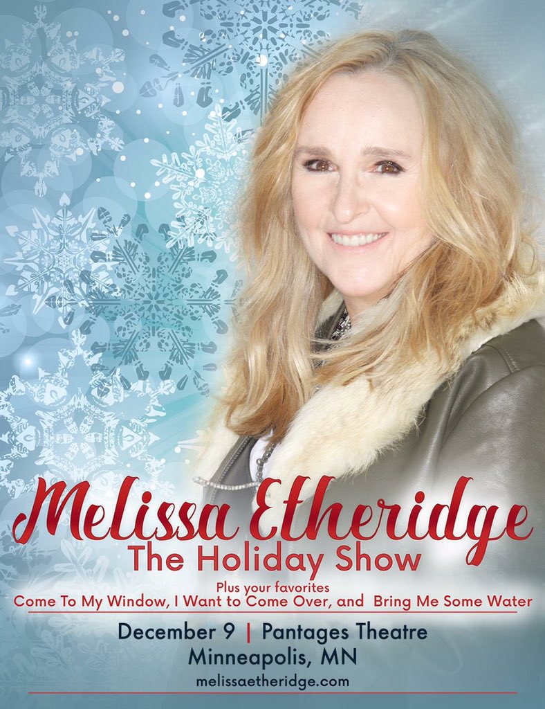 SueMcLeanMusic's tweet photo. Tonight! 🎄❄️ @metheridge, The Holiday Show, at the Pantages Theatre! Doors at 7pm | Music at 8pm. Show details at https://t.co/OzJ9DBeKQV. #SMAMusic https://t.co/2PikuIFh9P