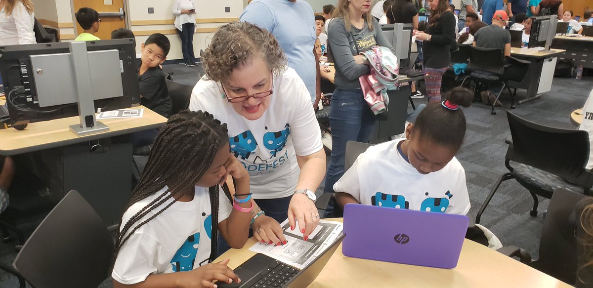 BroadmoorSchool's tweet photo. The @Broadmoor Coding Club is excited to be participating in #CodeFestMiami @FIUSCIS @MDCPSSTEAM @codeorg https://t.co/xlkc5WgEDw