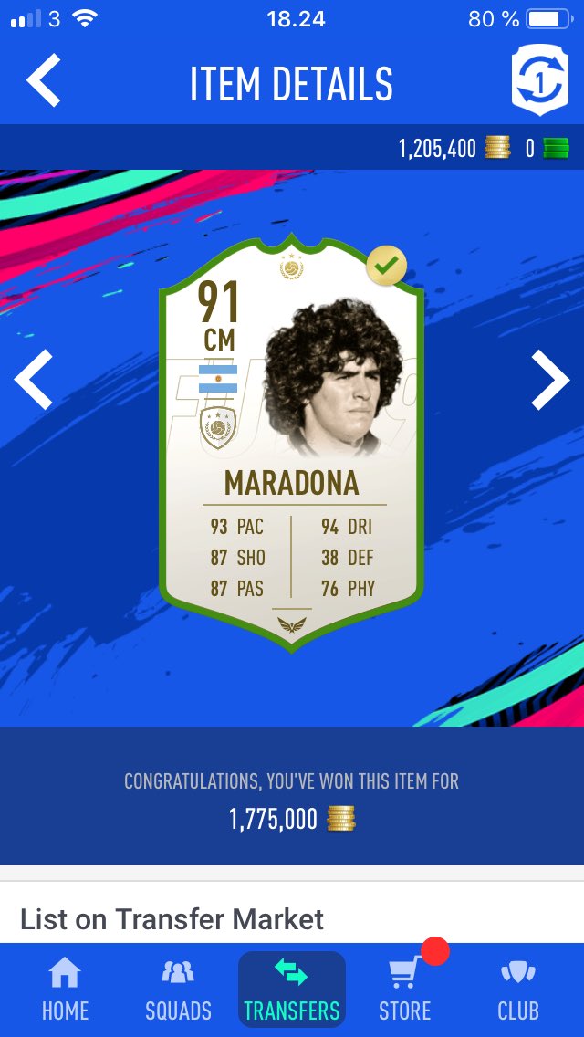 Forgot to post this Yesterday.
As mentioned before, Im a Big School project. Not doing much on fifa.
Profit: 48.050