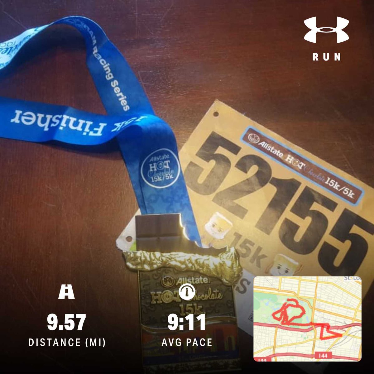 Last run of the year. #HC15K
