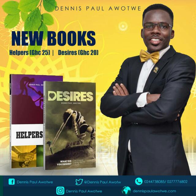 dennispaulawotw's tweet photo. #Helpers #Desires #DPAM 
#DPABooks 
#twitterbooks 
#Phanet
#UpperCityChurch
#GNBank #GroupeNduom #writersquotes
#writers
#writersinghana 
 #writerscommunity #authors  #selfpublishedauthor #ChristianPrayerBook #christianauthors #intercessor #iamwriting https://t.co/6OPY9ycOPy