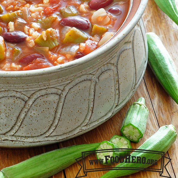 BeAFoodHero's tweet image. Do you have cooked split peas?  Swap them into our Southern Okra Bean Stew! #beans #splitpeas #stew ow.ly/qLzD30mQRNE