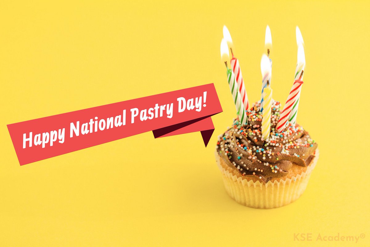 Happy #NationalPastryDay (in the 🇺🇸)! 
Go #pastry crazy! 🤤

→ 🇬🇧 Pastry = 🇪🇸 Pasteles