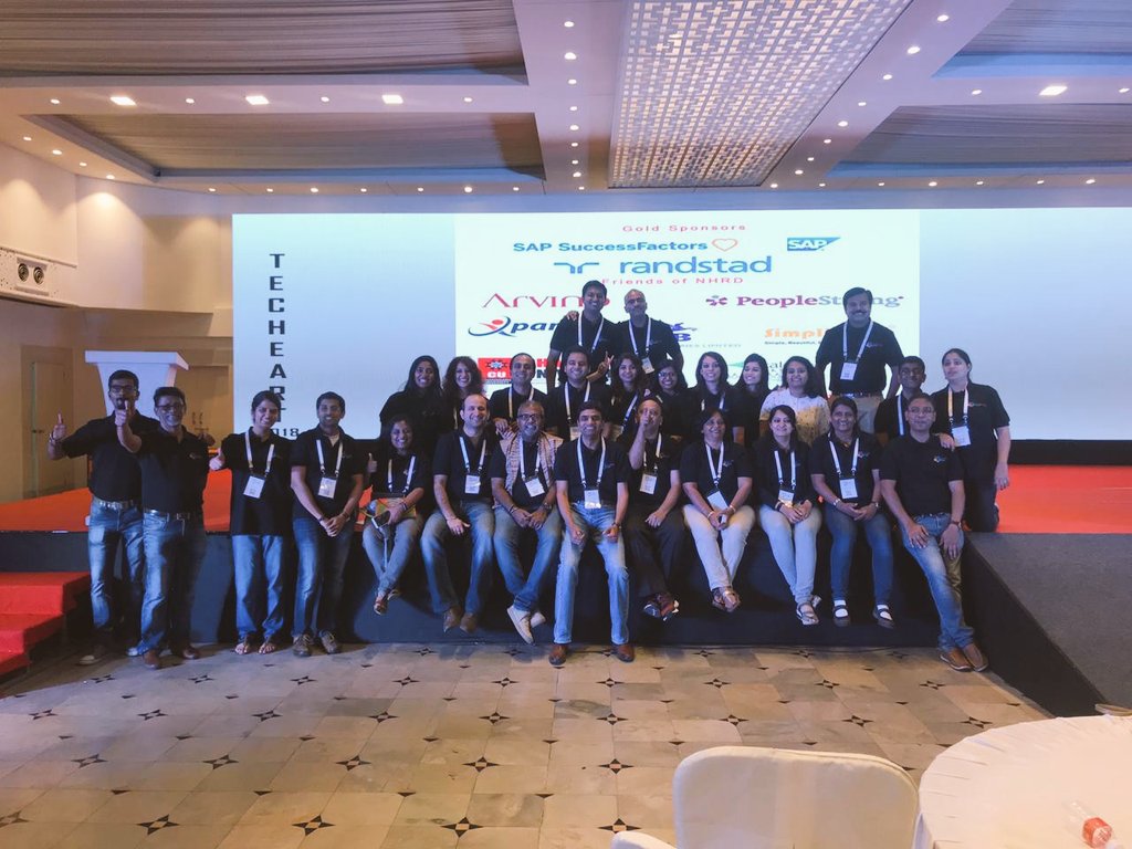 mitcchduddani's tweet photo. A Big Thank You to the entire core team led by @kshankar21 for making #TecHeaRt a grand success.@philipanish2000 @mitchdudani @ShivaVenkatesw1 @SmithaOne @neville_kujur @awsum_achala @nikita1906 @MamgainSunakshi @RogerLurshay @chaini_grover @Keerthana112 and many more!! https://t.co/Y2H5WCB2wU