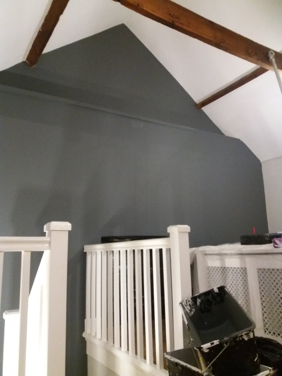 HomelyDecorator's tweet image. First time using @Tikkurila_UK products this week. And it lived up to the reviews surrounding it. Paint was matched to farrow and ball and the colours were perfect. @TikkurilaGareth #convertedchapel #homelydecorators #Painting #decorator #ogmorebysea