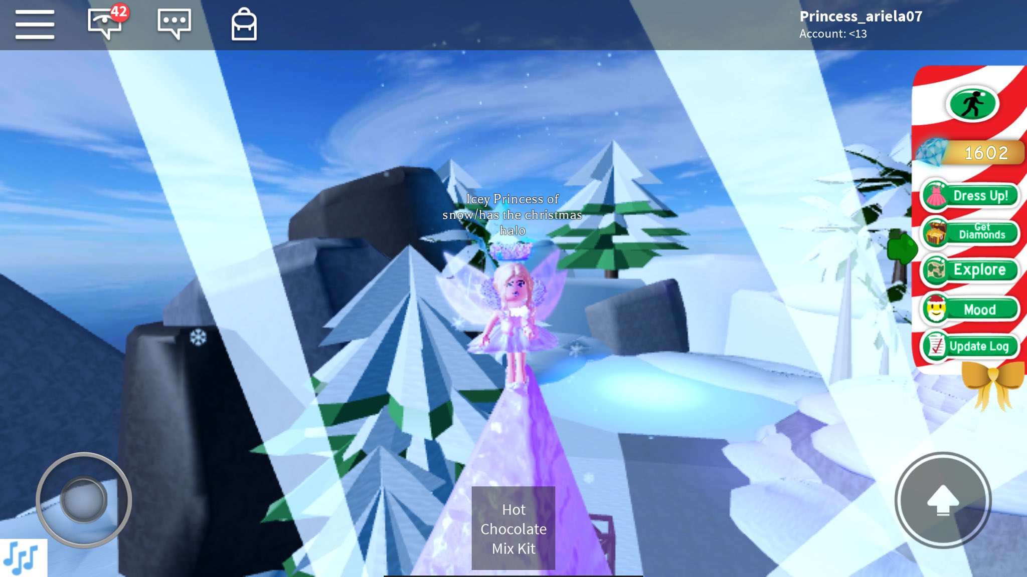 christmas halo from royal high (HaloRoyal) / Twitter