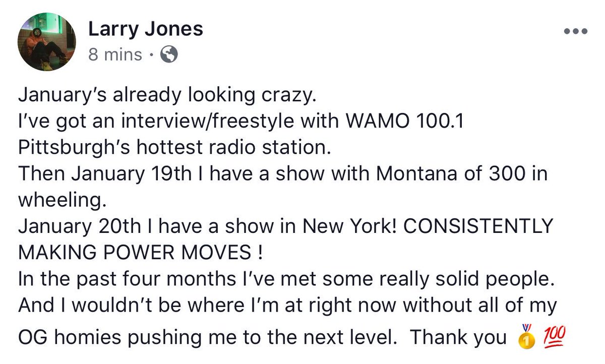 Larry Dickens (@larrydickensrap) on Twitter photo 