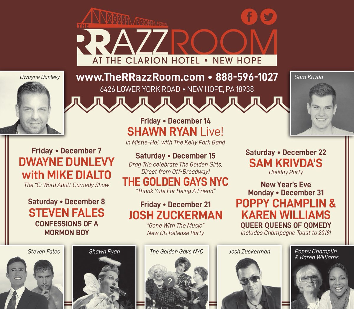 The Rrazz Room On Twitter Get Rrazzed This December Check