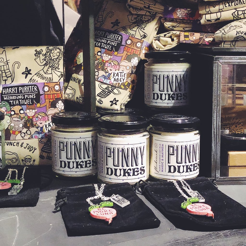 andystuart_'s tweet photo. Awesome to have been at the @punnydukes launch night and see @flickerinkuk candles on the shelves 😍 Congratulations folks the shop is amazing ⚡️ #bookishcandles #soycandles #flickerink #punnydukes #matlock #derbyshire https://t.co/HywlK2pi40