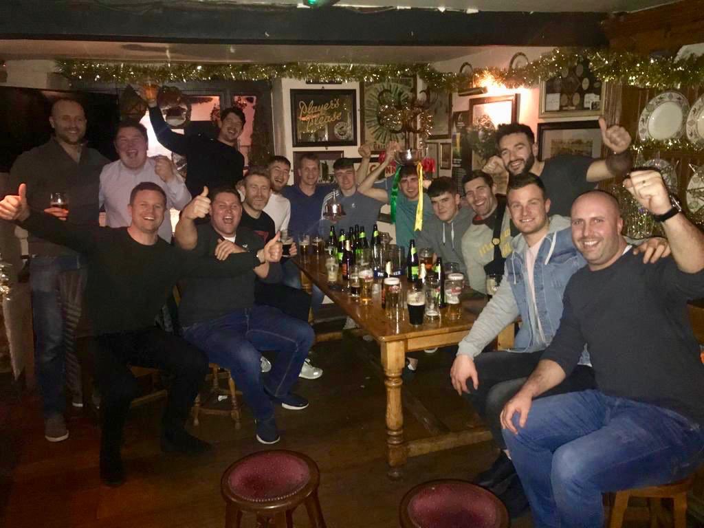 william55064's tweet photo. What could possibly be better than winning a Leinster championship? The next day session is what @Woolberto #upthehouse #thedreamisalive #twomilehouse https://t.co/M91gbt7aDn