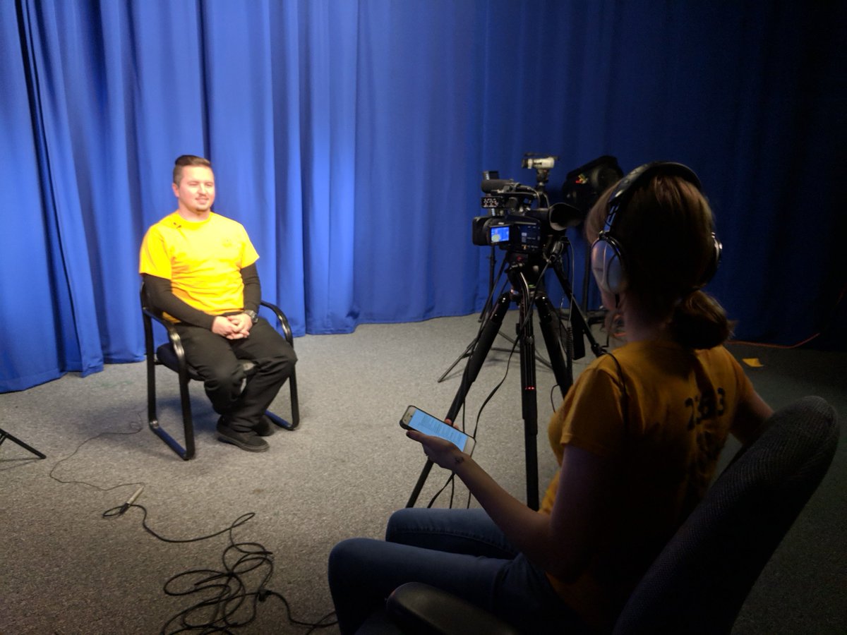 TripleHelix2363's tweet photo. Filming of our 2019 Chairman's Award video is underway! https://t.co/sN7LMr9ryR