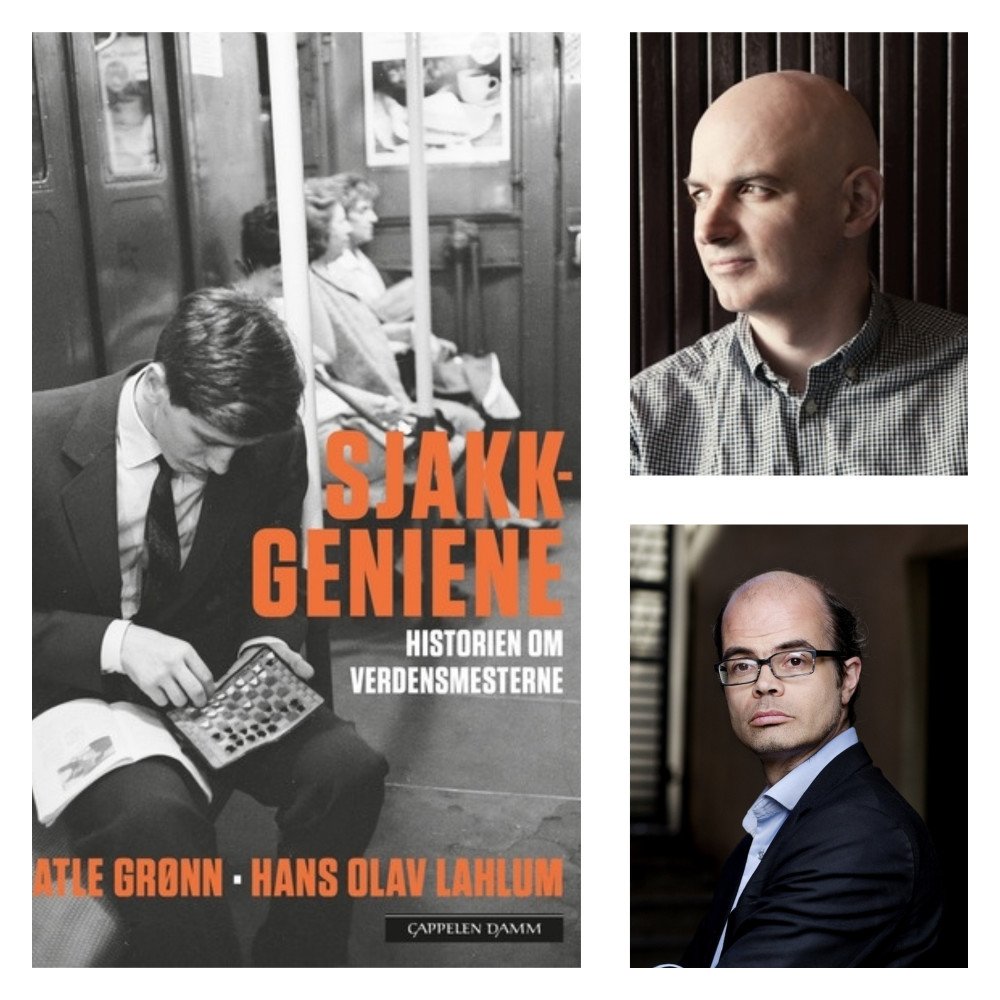 Cappelen Damm (@cappelendamm) on Twitter photo Gjennom portrett av 16 verdensmestere gir Lahlum og Grønn oss sjakkens verdenshistorie i høstens bok: Sjakkgeniene. <a href="/atle_gr/">Atle Grønn</a> <a href="/HansOlavLahlum/">Hans Olav Lahlum</a> presse.cappelendamm.no/pressreleases/… Gjennom portrett av 16 verdensmestere gir Lahlum og Grønn oss sjakkens verdenshistorie i høstens bok: Sjakkgeniene. <a href="/atle_gr/">Atle Grønn</a> <a href="/HansOlavLahlum/">Hans Olav Lahlum</a> presse.cappelendamm.no/pressreleases/…