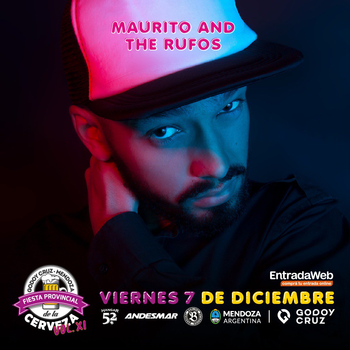 FiestaCervezaGC's tweet photo. #FiestaCervezaGC
El viernes 7 recibimos a las chicas de #TéConKingKong, el ritmo de #Lamoladora, #Maurito con mucho Funk, y el sur de la provincia estará representado por #DoAcorde. Conseguí tu entrada en: https://t.co/ct8NBEnmAN https://t.co/KN76XOgJpQ